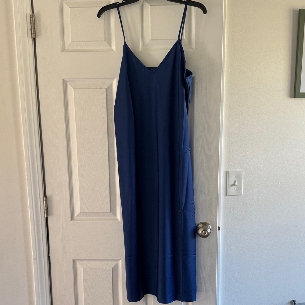 Banana Republic Navy Midi Dress